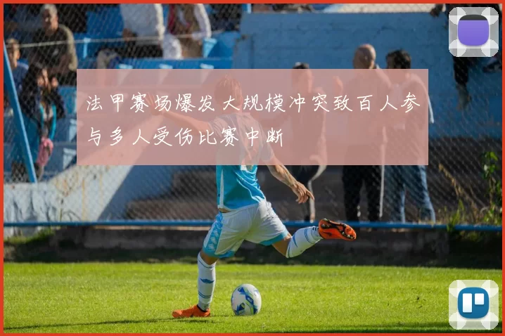 法甲赛场爆发大规模冲突致百人参与多人受伤比赛中断